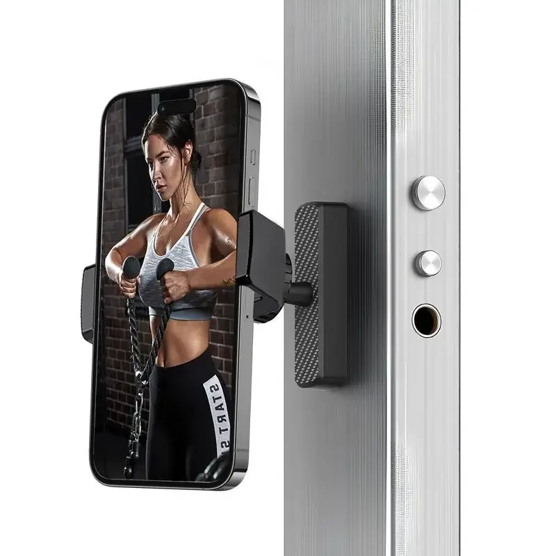 Phone Stands - Magnetic Gym Phone Mount 360° Rotation