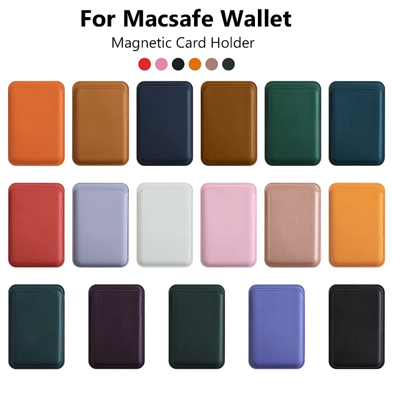 Leather Wallet Card Holder Phone Cover - Business for Magsafe Magnetic Leather Wallet