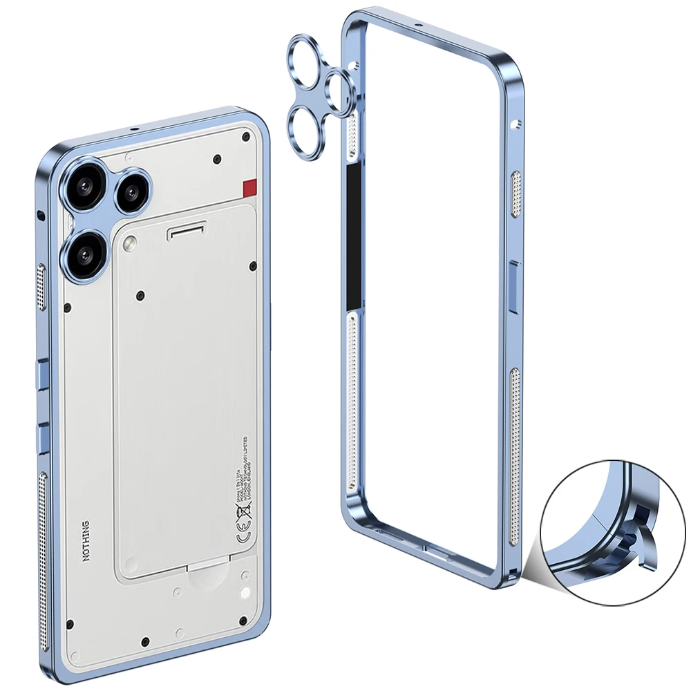 Metal Bumper Aluminum Frame Case - Aluminium Alloy Metal Frame Bumper For
