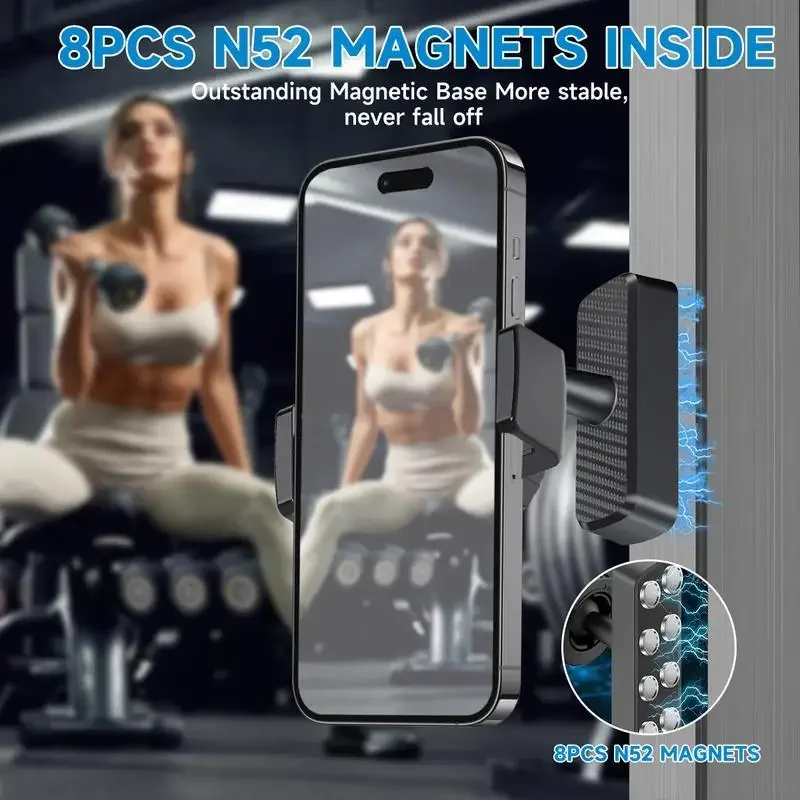 Magnetic Gym Phone Mount 360°  - đánh giá và giá Phone Stands