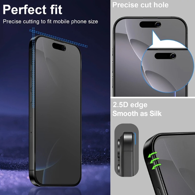 3Pcs Matte Frosted Privacy Cer - đánh giá và giá Matte Anti Glare Screen Protector