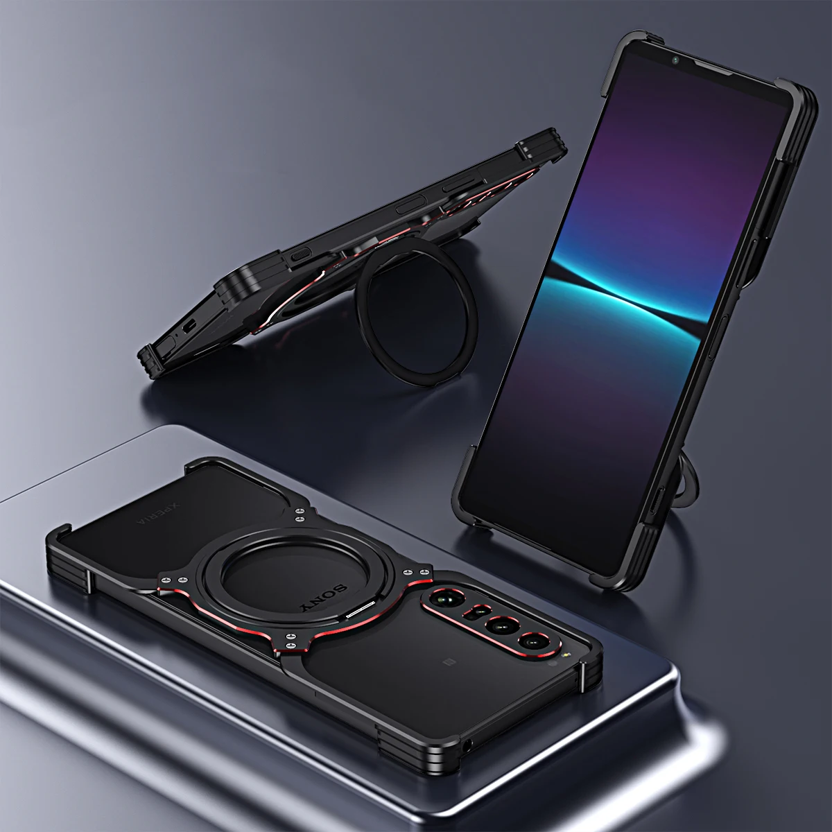 Rimless Magnetic Metal Case Fo - đánh giá và giá Metal Bumper Aluminum Frame Case