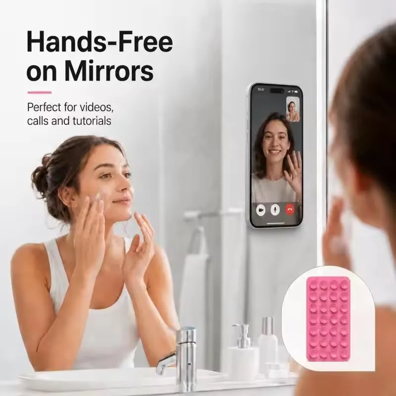 Silicone Wall Suction Cup Brac - đánh giá và giá Phone Cases
