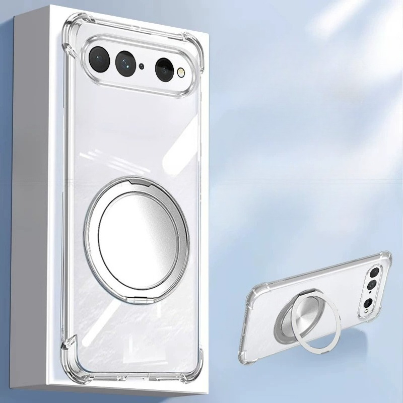 Magnetic Holder Case For Huawe - đánh giá và giá Clear Shockproof Bumper Case