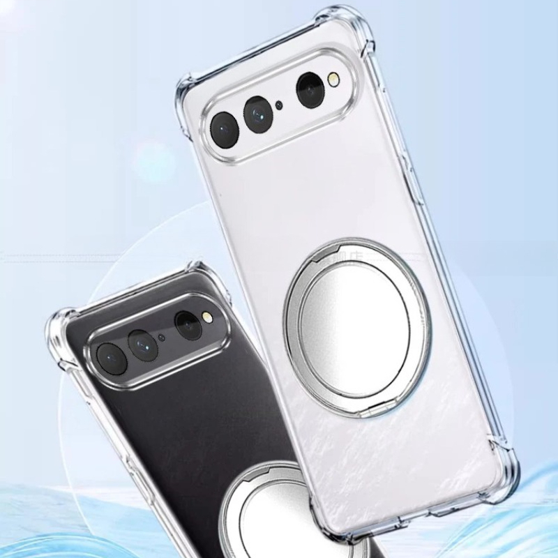 Magnetic Holder Case For Huawe - đánh giá và giá Clear Shockproof Bumper Case
