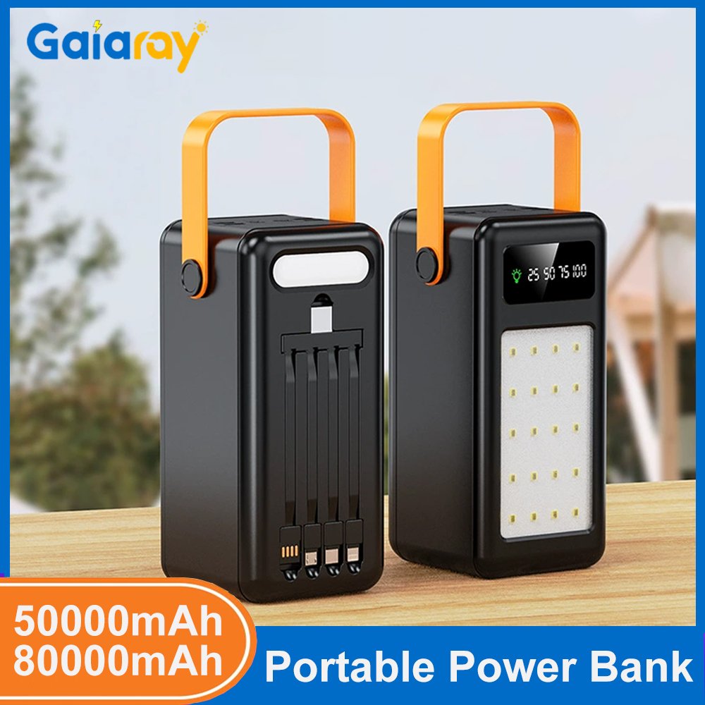 50000mAh 80000mAh Portable Pow - đánh giá và giá Power Banks