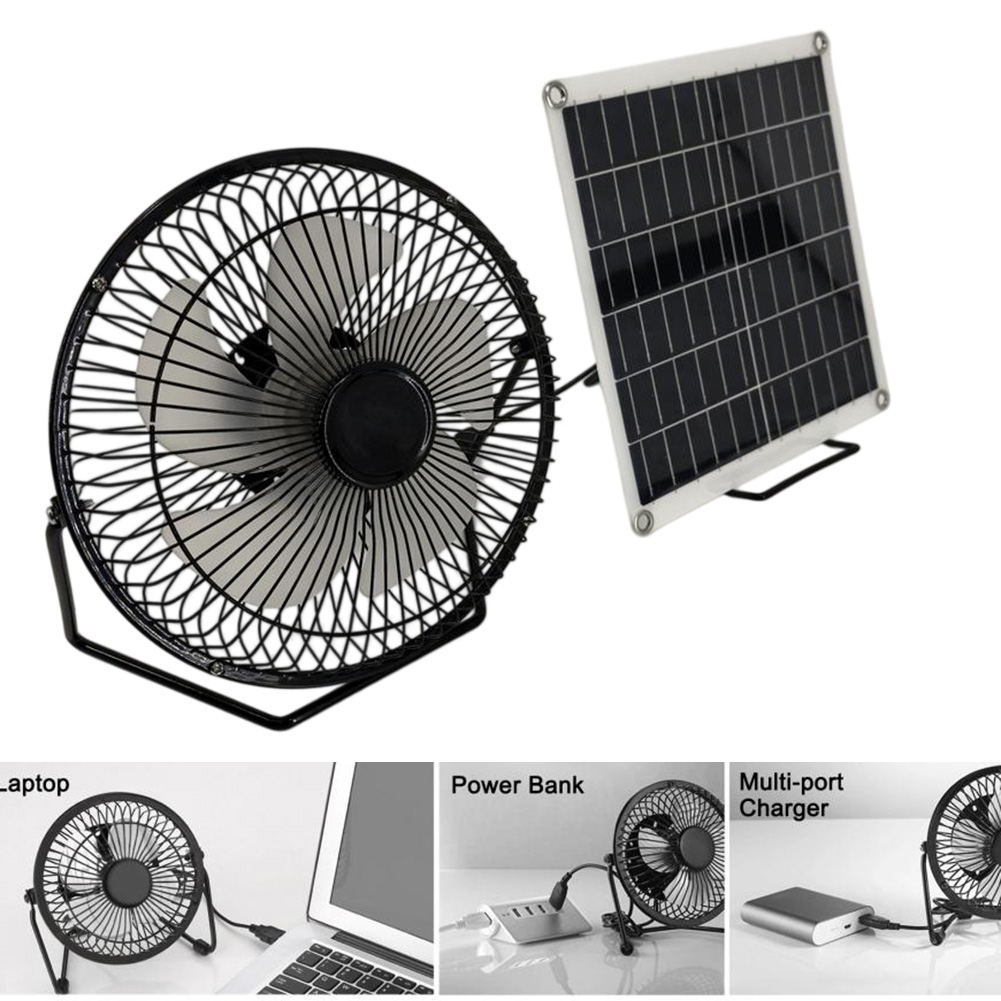 10W Solar Panel Fan Compatible - đánh giá và giá Power Banks