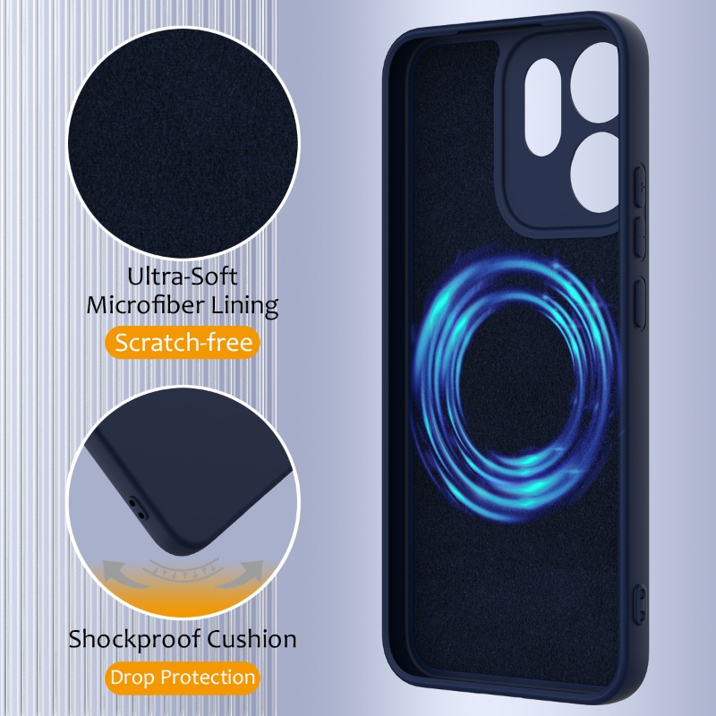 Liquid Silicone for Magsafe Ma - đánh giá và giá Liquid Silicone Magnetic Phone Case