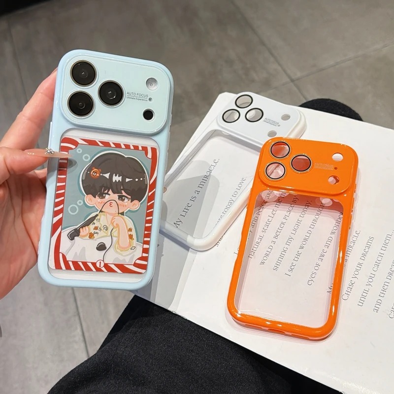Luxury Transparent Candy Acryl - đánh giá và giá Clear Shockproof Bumper Case