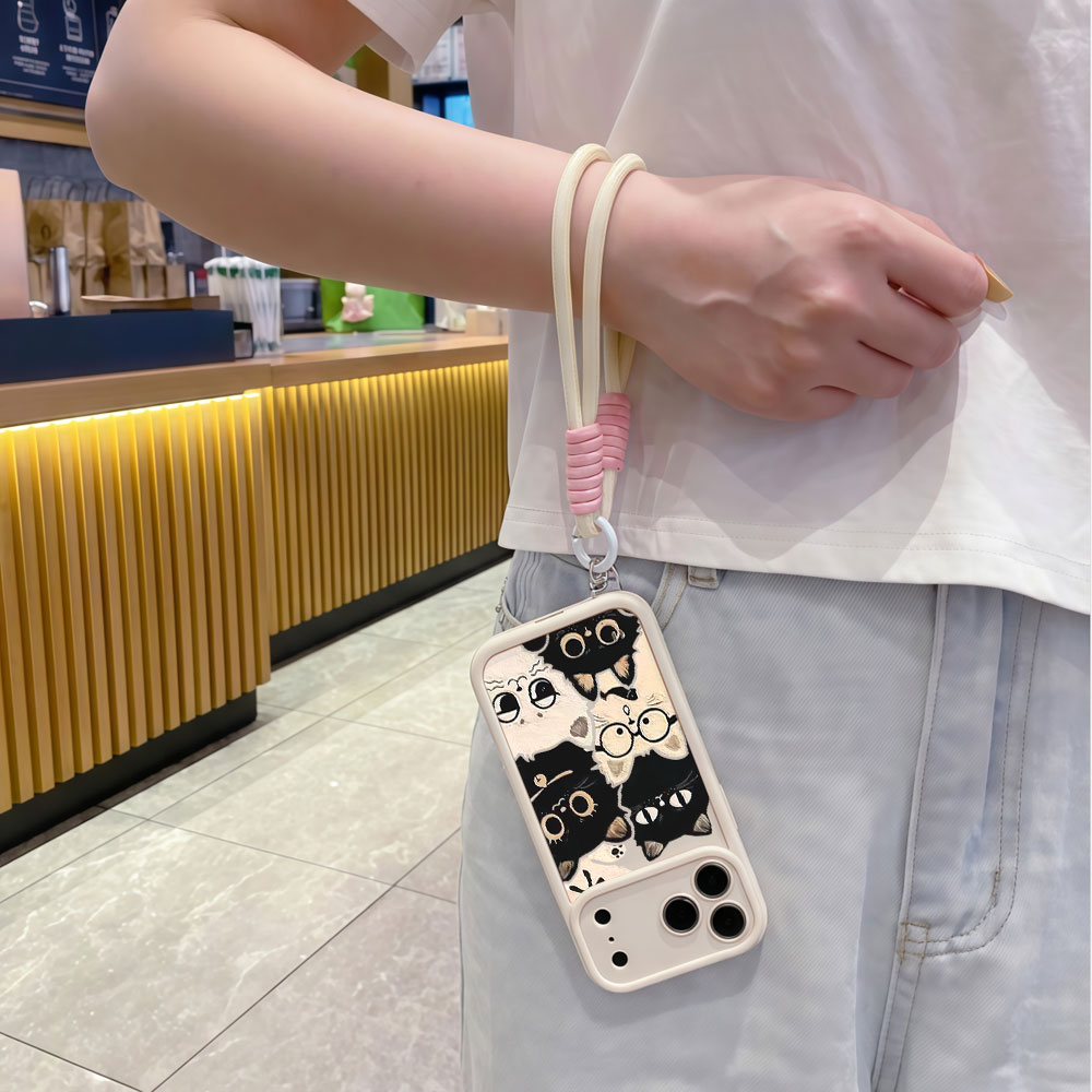 Shockproof Lanyard Cute Cartoo - đánh giá và giá Cute Cartoon Wrist Strap Silicone Case