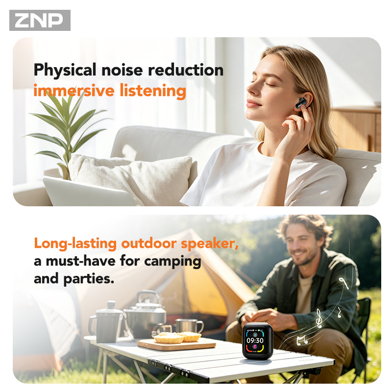 ZNP N04 TWS Wireless Earbuds W - đánh giá và giá Earphones