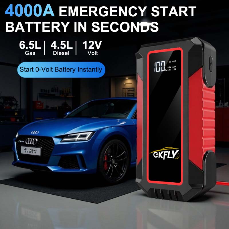 GKGLY Portable Car Jump Starte - đánh giá và giá Power Banks