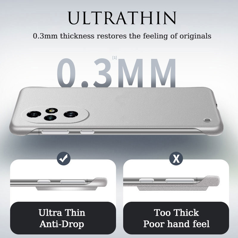 Frameless Slim Painting Matte  - đánh giá và giá Matte Hard Pc Back Case