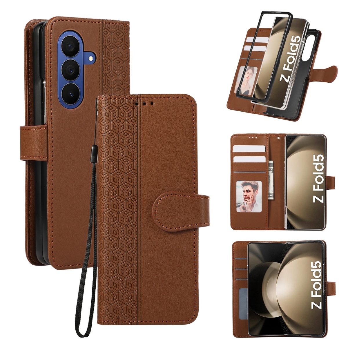 Flip Leather Wrist Strap Phone - đánh giá và giá Leather Wallet Card Holder Phone Cover