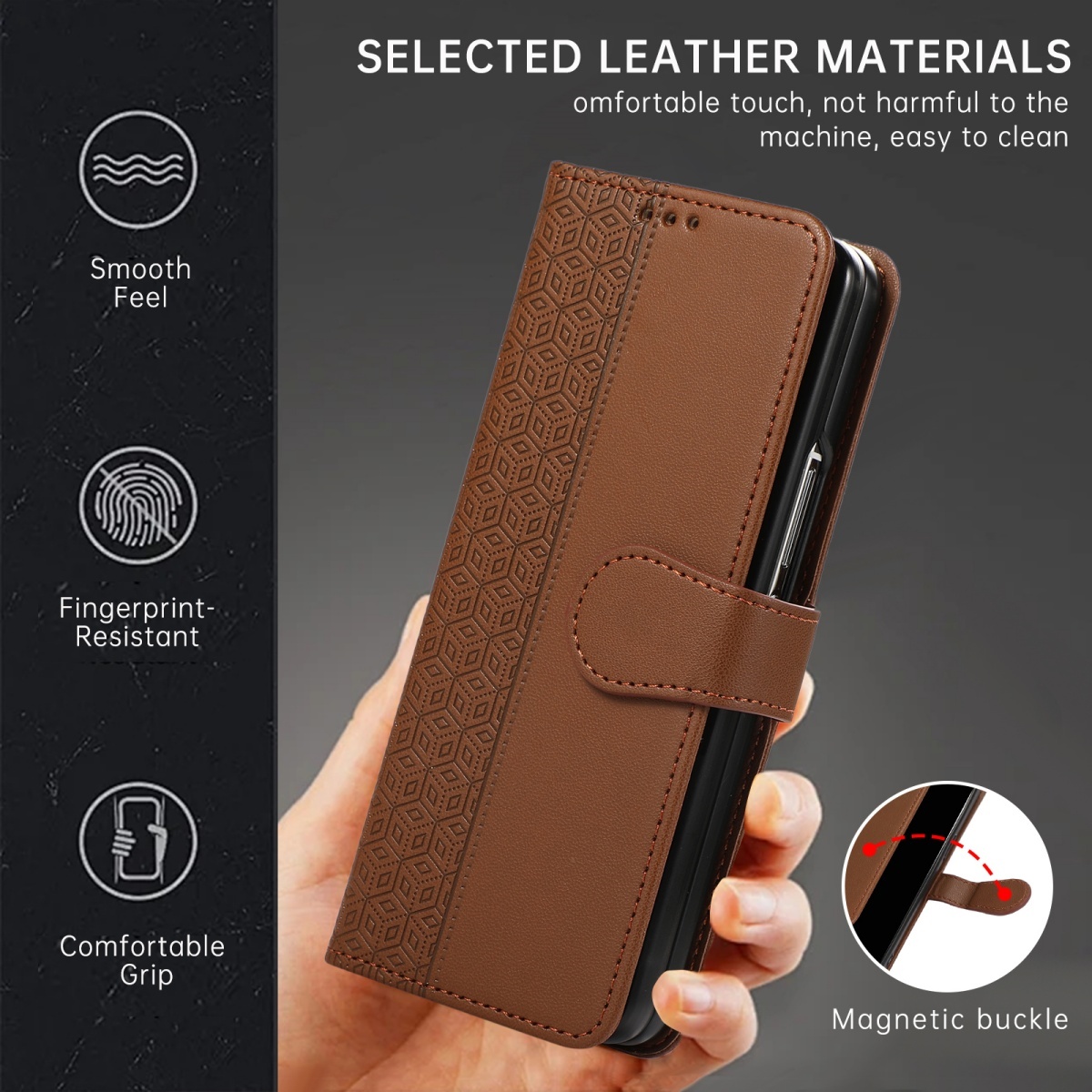Flip Leather Wrist Strap Phone - đánh giá và giá Leather Wallet Card Holder Phone Cover