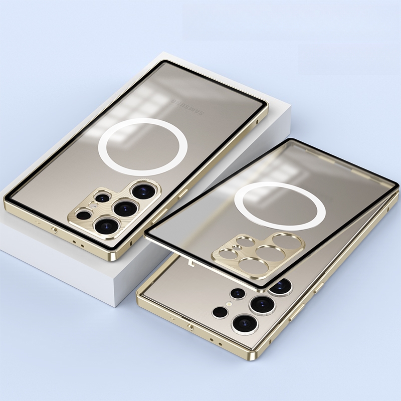 Split Metal Frame Matte Clear  - đánh giá và giá Metal Bumper Aluminum Frame Case