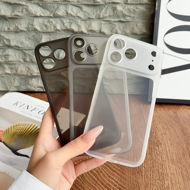 Original Color Soft Silicone U - đánh giá và giá Clear Shockproof Bumper Case