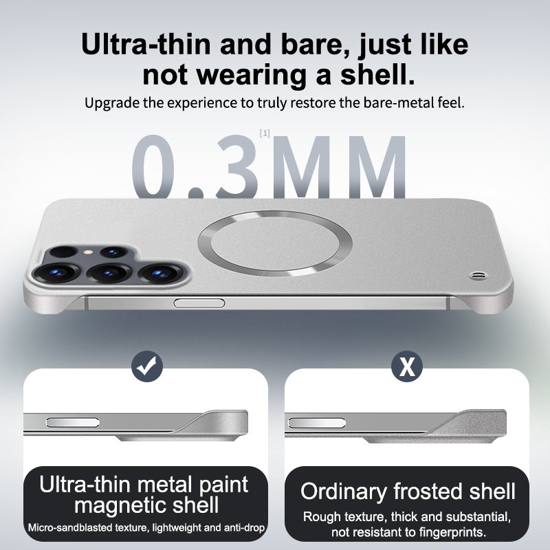 Frameless Ultra-thin Matte Lux - đánh giá và giá Ultra Thin Frameless Phone Cover