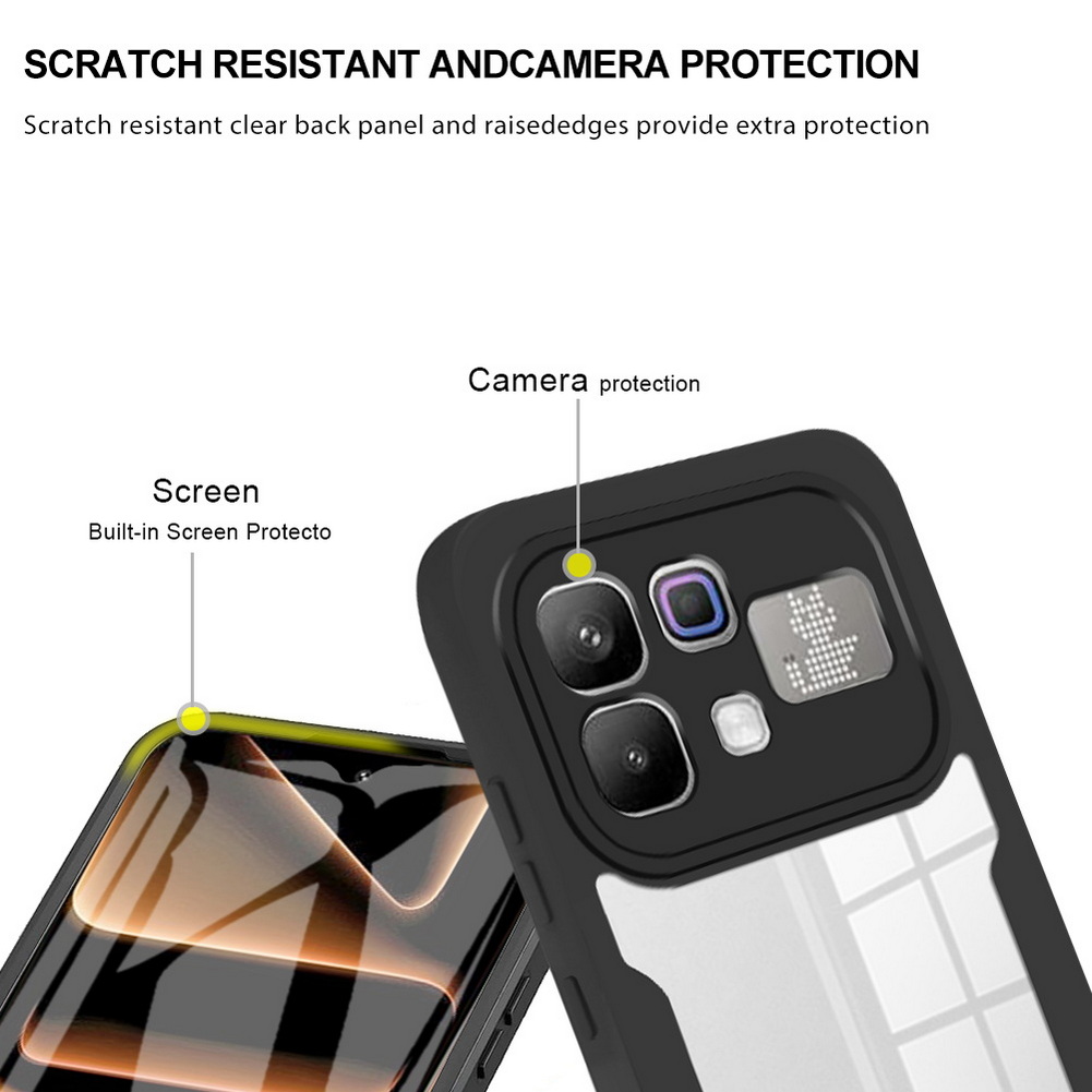 Luxury Transparent 360° Full-b - đánh giá và giá Heavy Duty 360 Full Body Protective Case