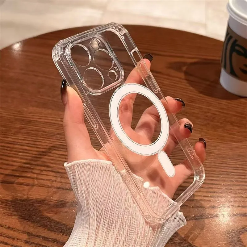 Original For Magsafe Wireless  - đánh giá và giá Clear Shockproof Bumper Case