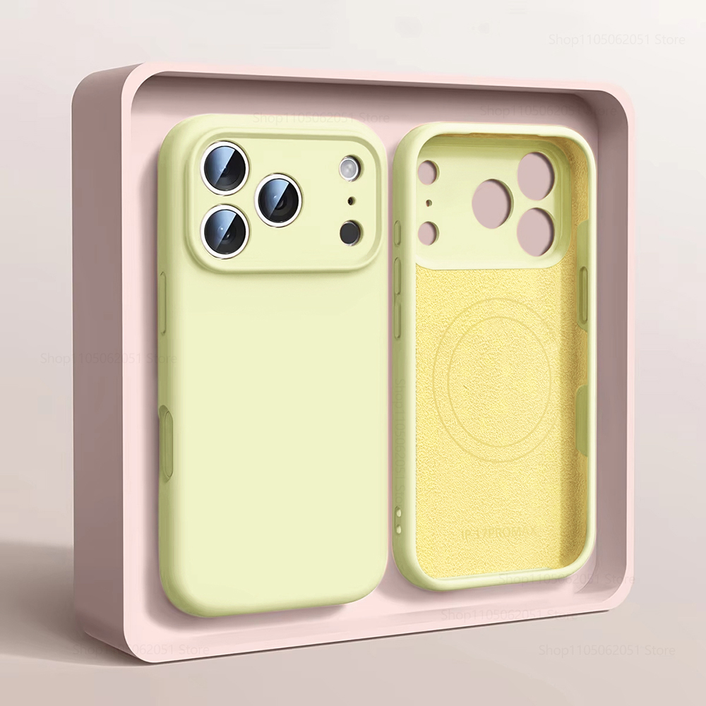 For Magsafe Magnetic Phone Cas - đánh giá và giá Liquid Silicone Magnetic Phone Case