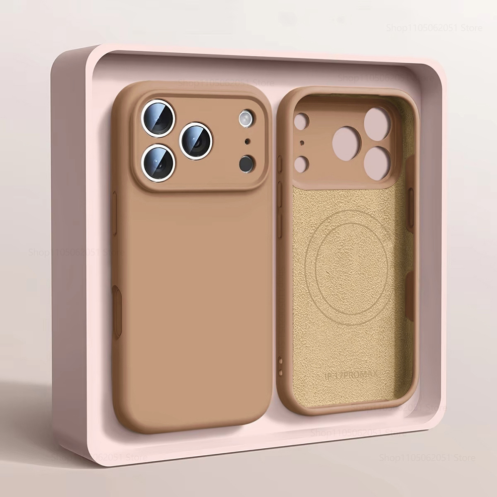For Magsafe Magnetic Phone Cas - đánh giá và giá Liquid Silicone Magnetic Phone Case