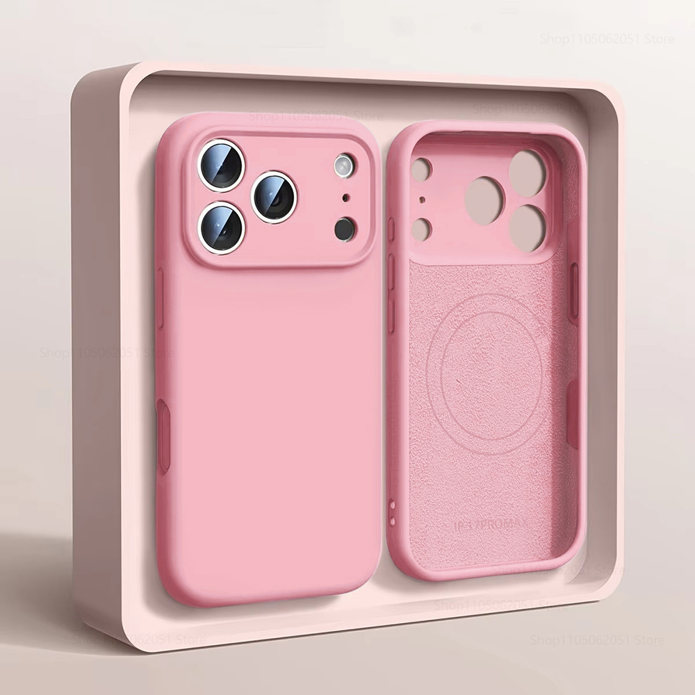 For Magsafe Magnetic Phone Cas - đánh giá và giá Liquid Silicone Magnetic Phone Case