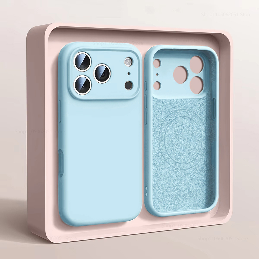 For Magsafe Magnetic Phone Cas - đánh giá và giá Liquid Silicone Magnetic Phone Case