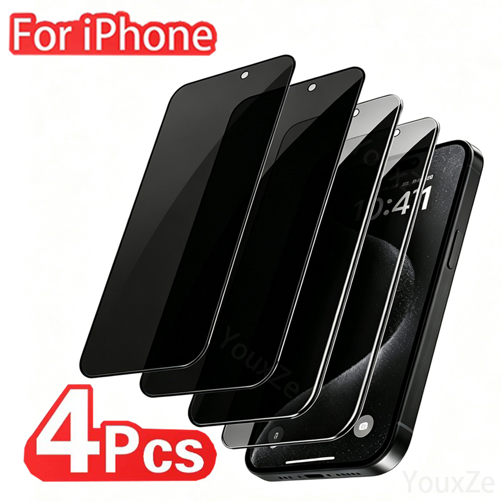 4Pcs Anti Spy Tempered Glass F - đánh giá và giá Anti Spy Privacy Glass Case