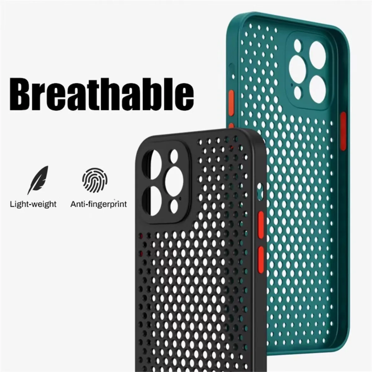 Heat Dissipation Cooling Phone - đánh giá và giá Heat Dissipation Mesh Breathable Case