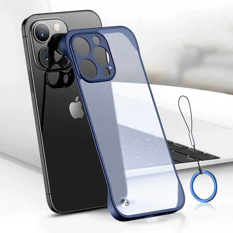 For Iphone 16 15 14 Pro Max Ul - đánh giá và giá Ultra Thin Frameless Phone Cover