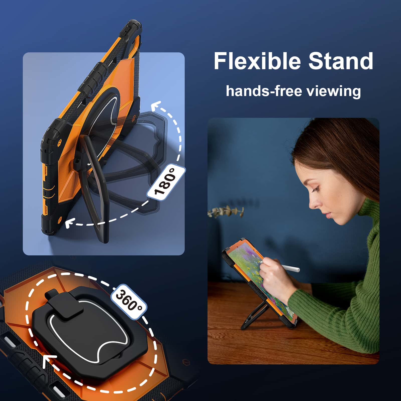For iPad Pro 13 M5 Air 13 M4 M - đánh giá và giá Heavy Duty 360 Full Body Protective Case