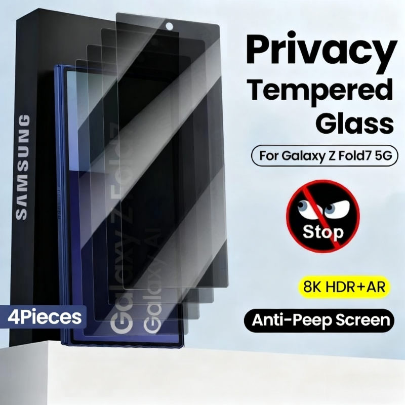 4Pcs Privacy Glass for Samsung - đánh giá và giá Anti Spy Privacy Glass Case